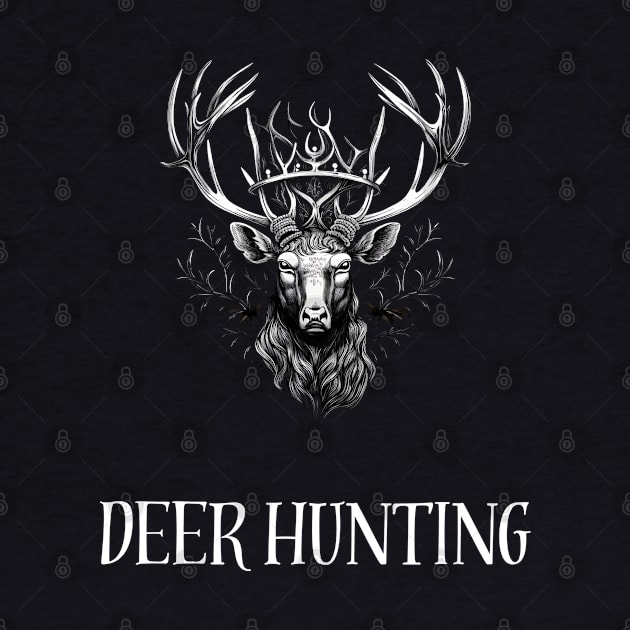 deer hunting by vaporgraphic